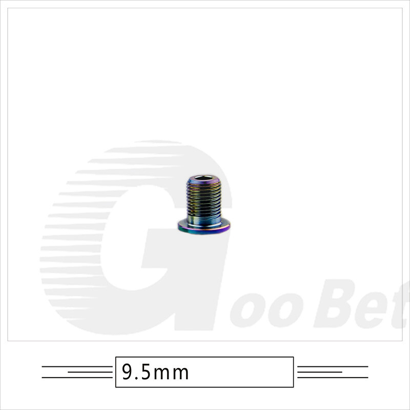 Titanium Crankset Chainring Bolts Nuts 3.5mm 5mm 6.5mm 8.5mm 9.5mm MTB Road Bike