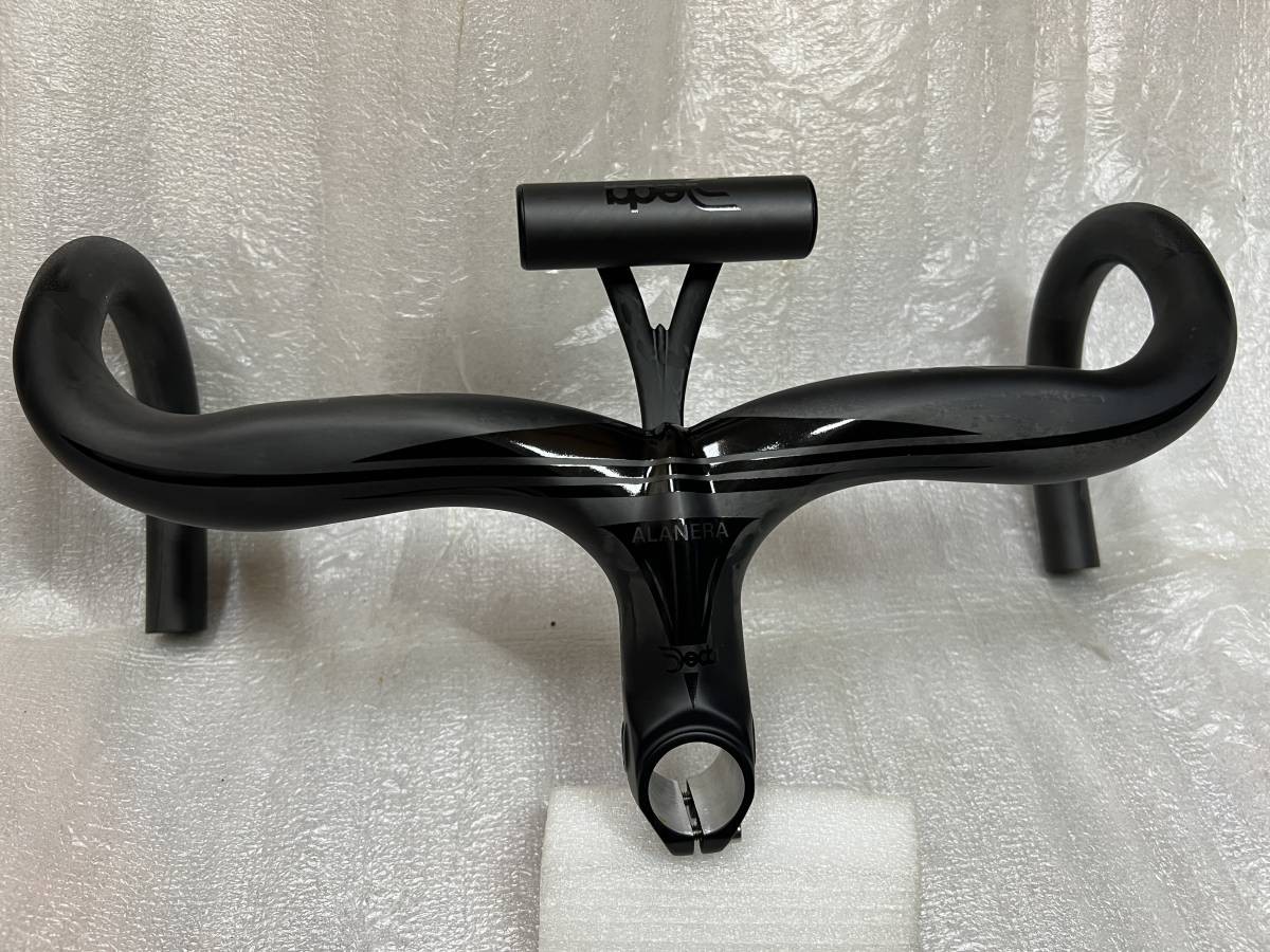 DEDA ALANERA Carbon Integrated Handlebar/Stem 390x100mm Road Bike Cockpit NEW
