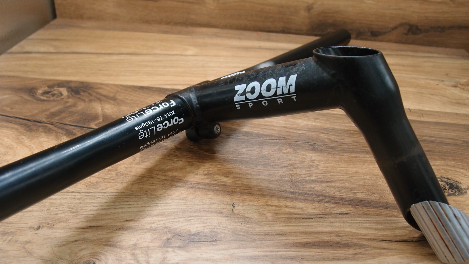 1992 aluminium flat handlebar Ritchey Force Lite 2014 T6 + quill stem ZOOM Sport