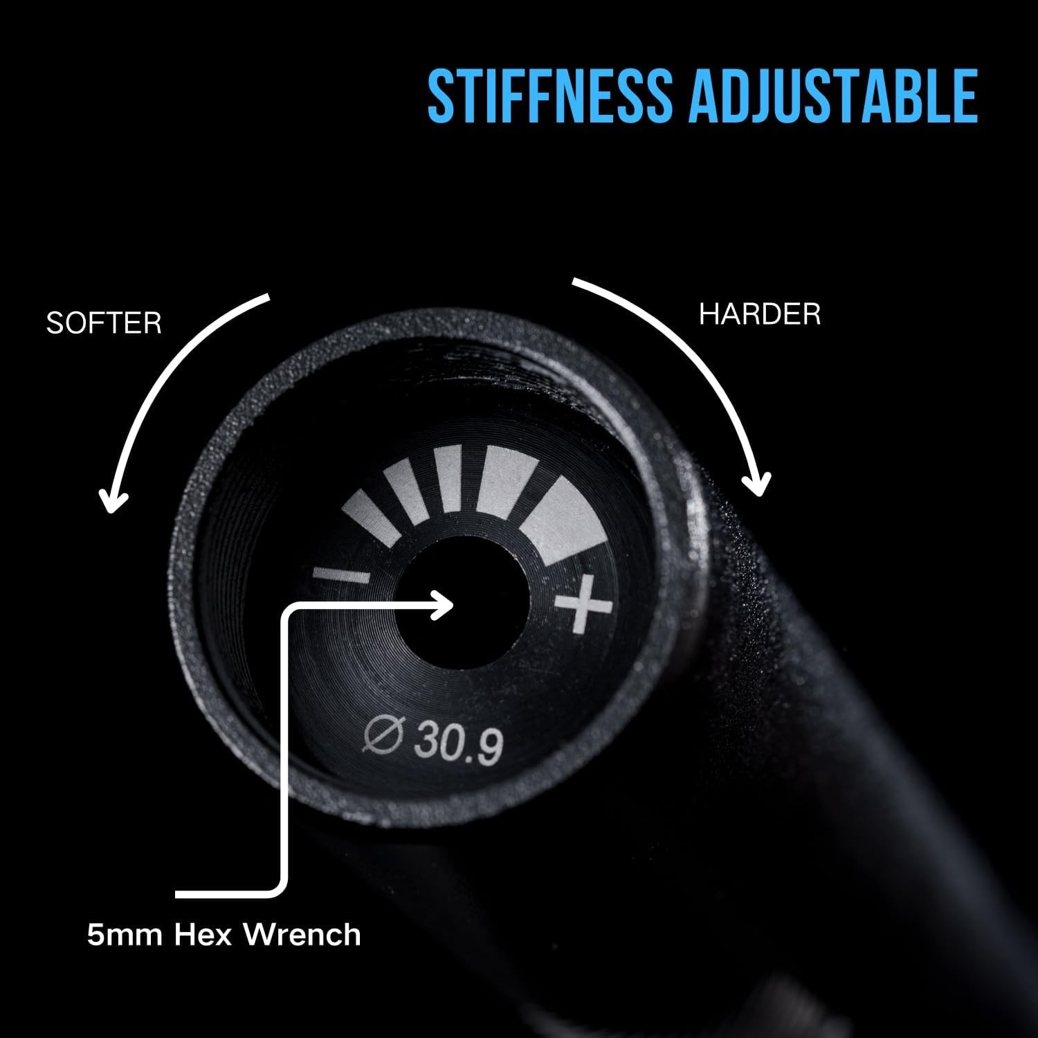 Aluminum Suspension Seatpost for Cruiser & eBike – Adjustable Length 365/580mm