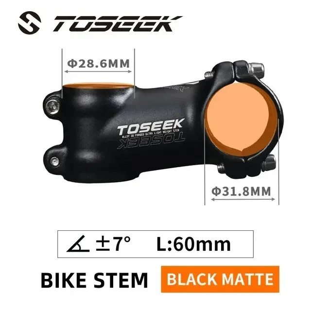 MTB Bicycle Handlebar Stem 60-100mm 28.6mm 31.8mm Negative Power Road Bike Table
