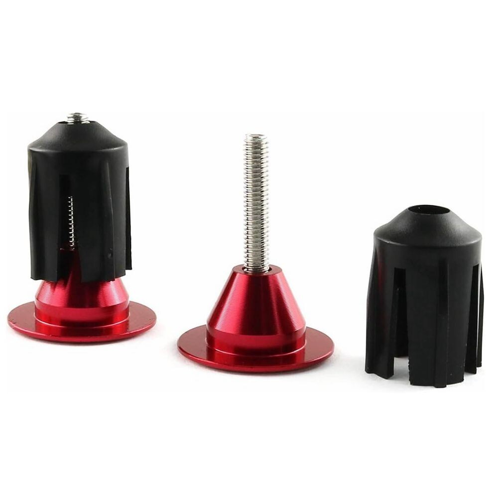 2 Pairs Bar End Plugs Bicycle Handlebar Caps for Mountain Road Bike C137