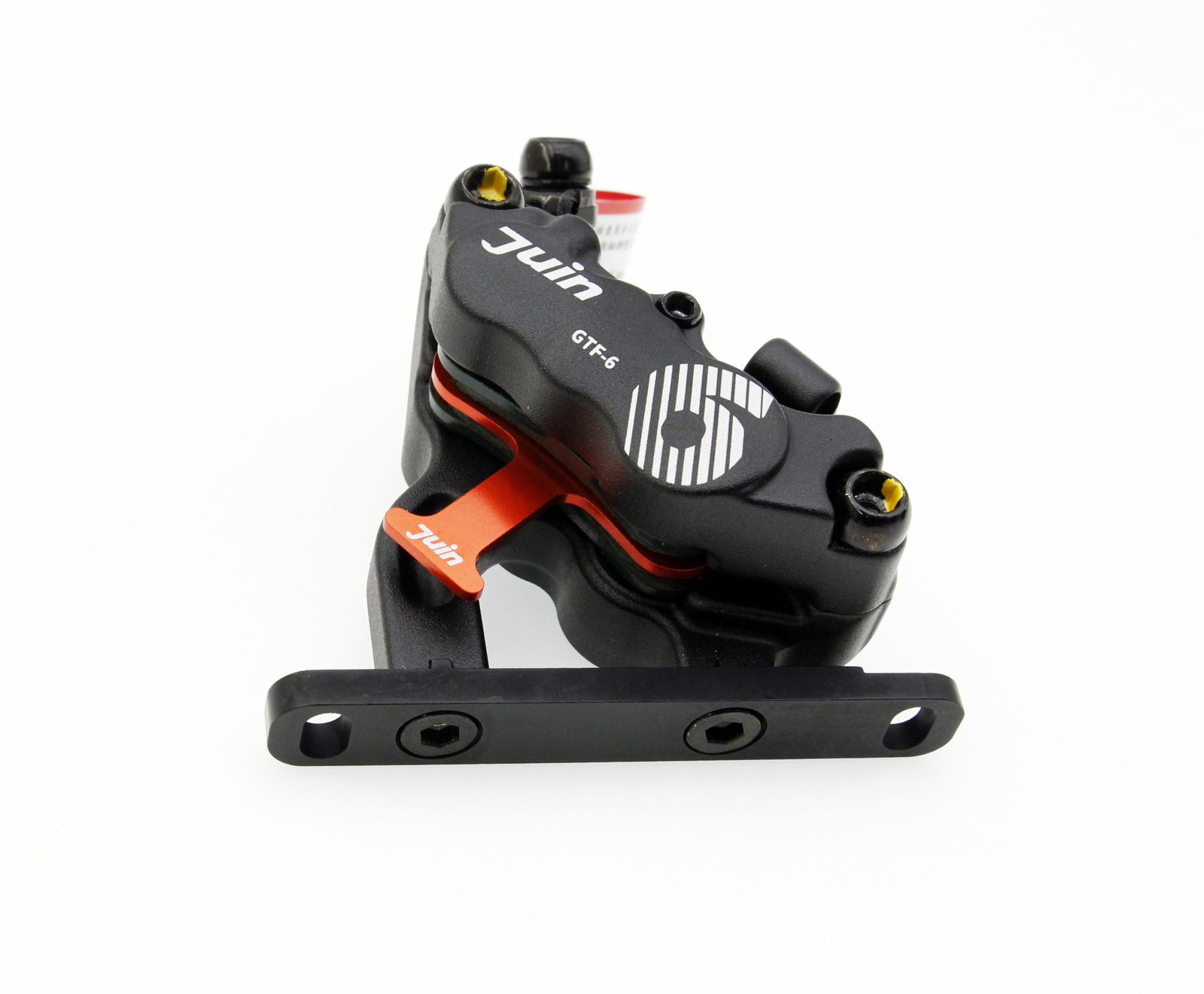Juin Tech GTF6 Cyclocross Cycle 6-Piston Hydraulic Brake Caliper Set Black Bike