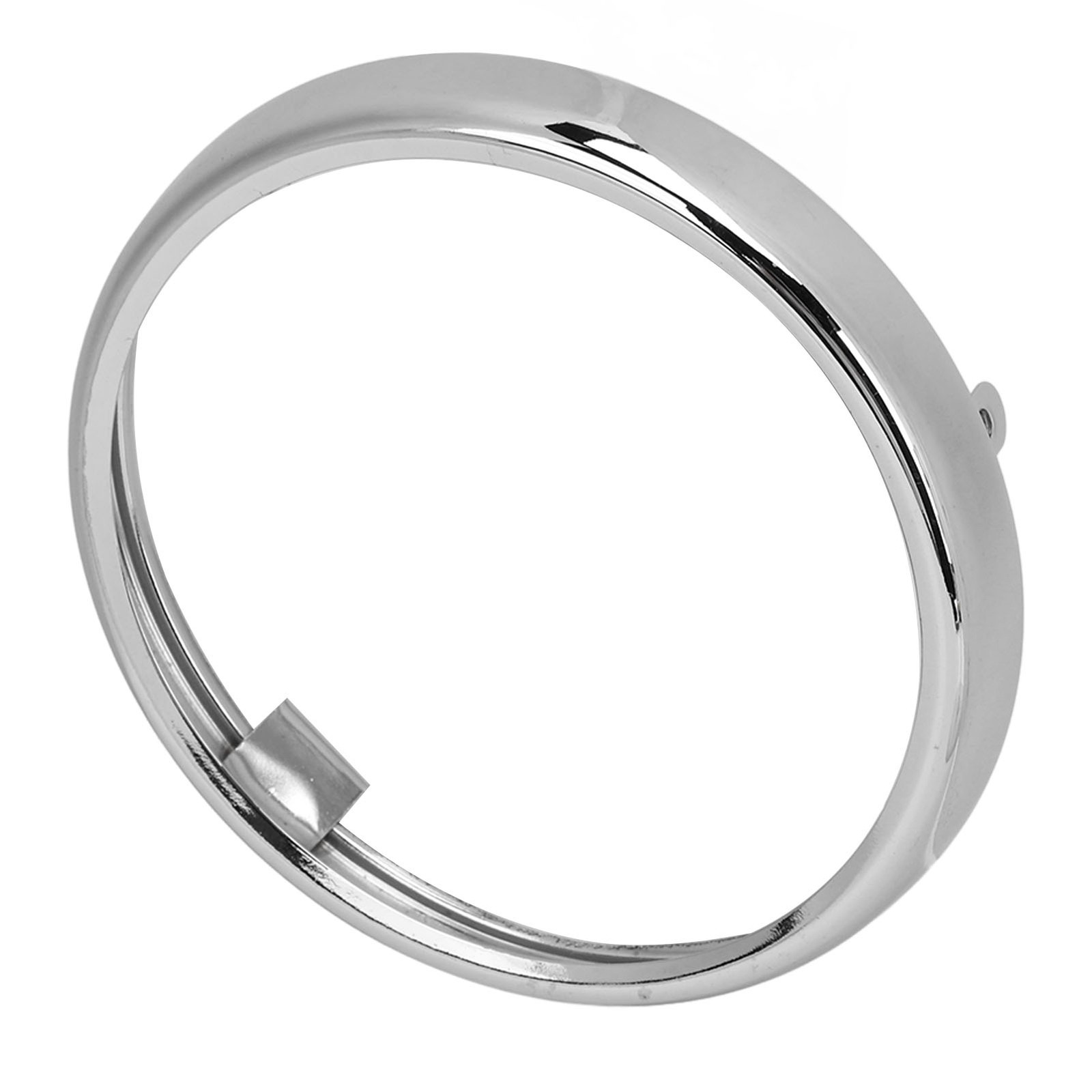 6in Motorcycle Headlight Ring Stylish Chrome Plated Smooth Surface Aluminum UIUW
