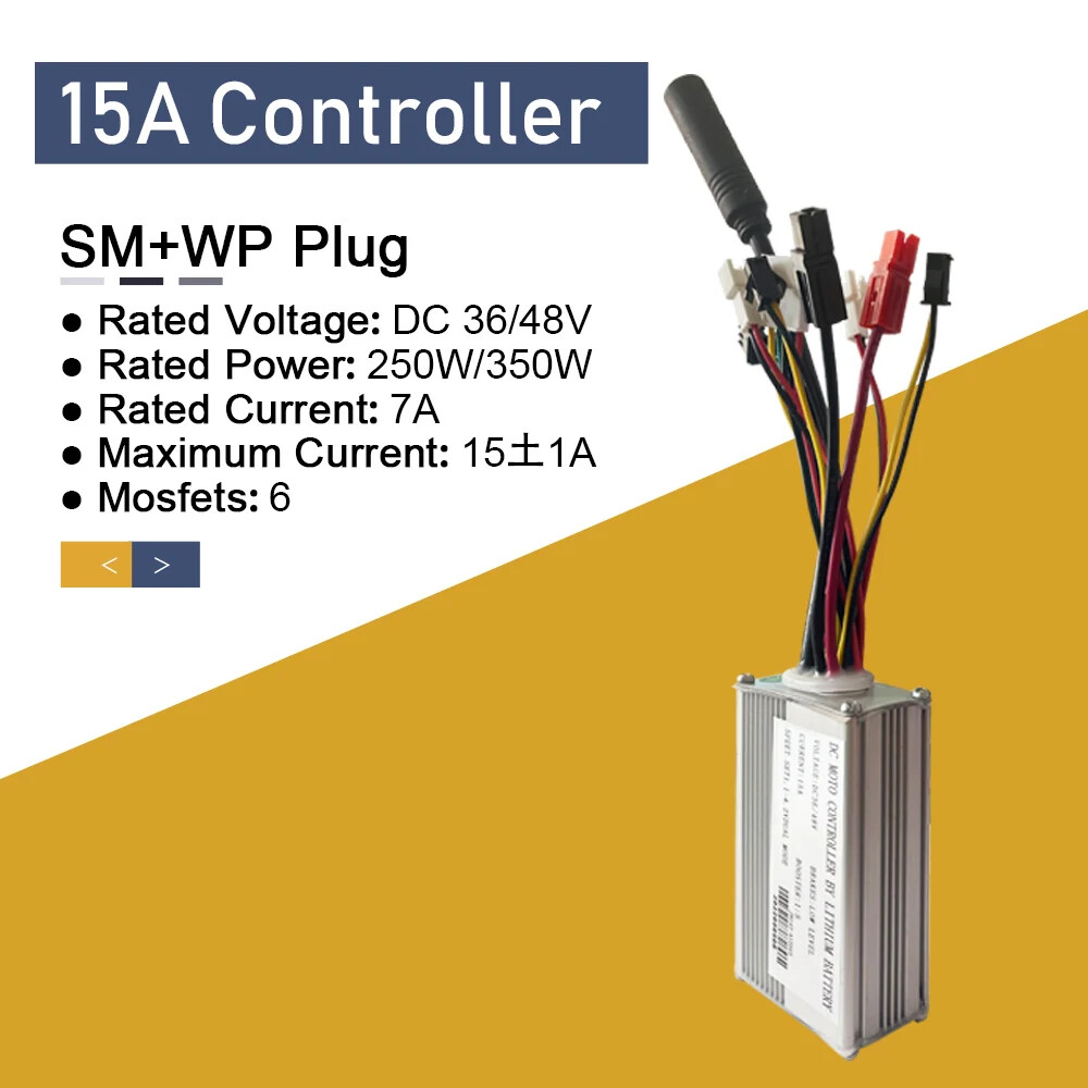 15A-35A E-bike Sine Wave Controller Use for 250-3000W Electric Bicycle Motor