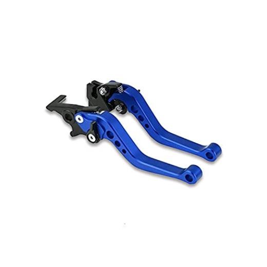 1 Pair Motorcycle Clutch Lever and Brake Corrosionproof Break and Clutch Blue