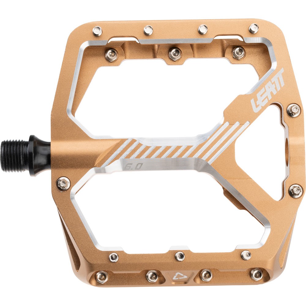Leatt AllMtn 6.0 Flat Pedals 114 x 107mm Bronze