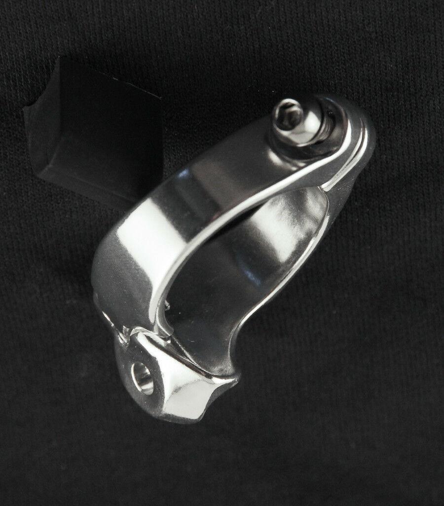 34.9MM Braze On Front Derailleur Clamp Adapter Aluminum Alloy 32g Road Bike New