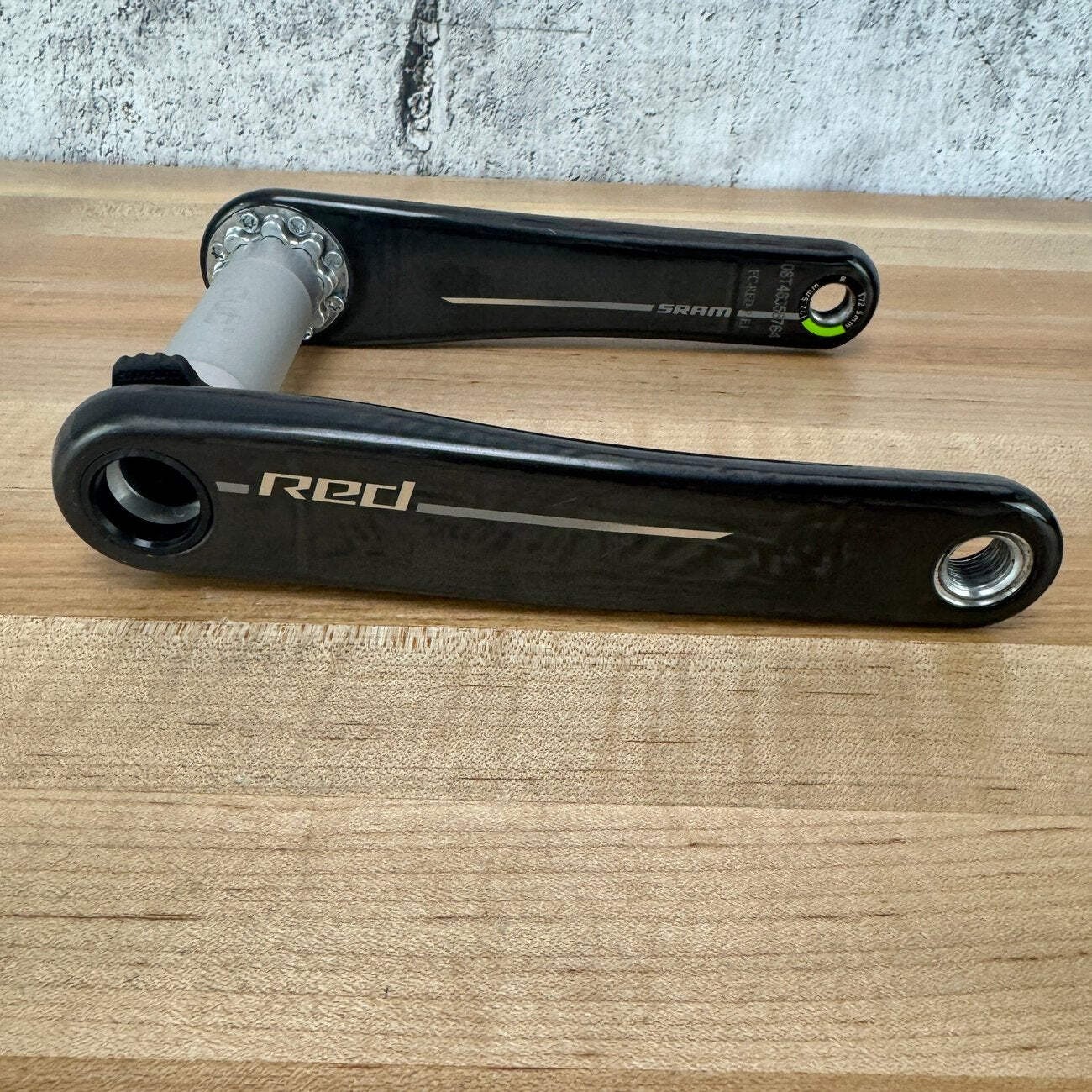 Light Use! SRAM Red AXS E1 172.5mm 48/35t 8-Bolt Crankset Crank Arms DUB Spindle