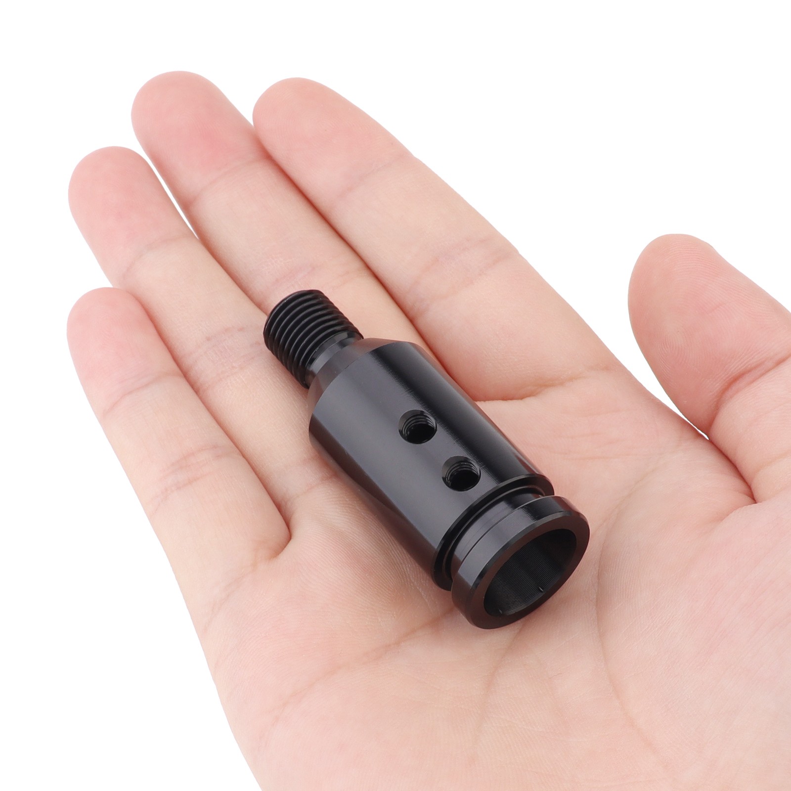 Universal Car Gear Shift Knob Shifter Adapter For Non Threaded Shifter M12x1.25