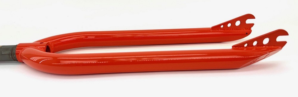 SE Racing BMX 29″ LANDING GEAR FORK for 1-1/8″ Threadless DOGTOWN ORANGE Cr-Mo