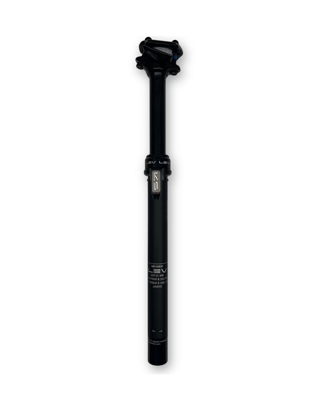 KS LEV Dropper Seatpost 27.2 100mm 405mm Black No Remote