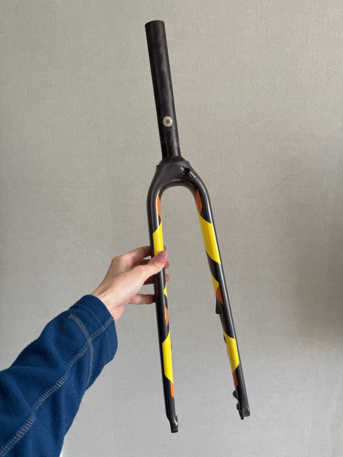 Cannondale 700 M CAADX Fork, 1-1/8″ to 1-1/4″ steerer, Full Carbon, Flat Mount
