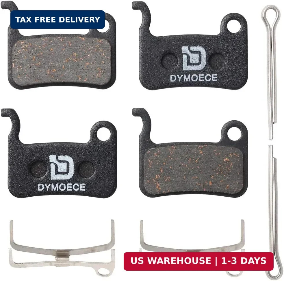 2 Pairs Bicycle Disc Brake Pads for Shimano Deore XT XTR SLX Zoom E bike MTB