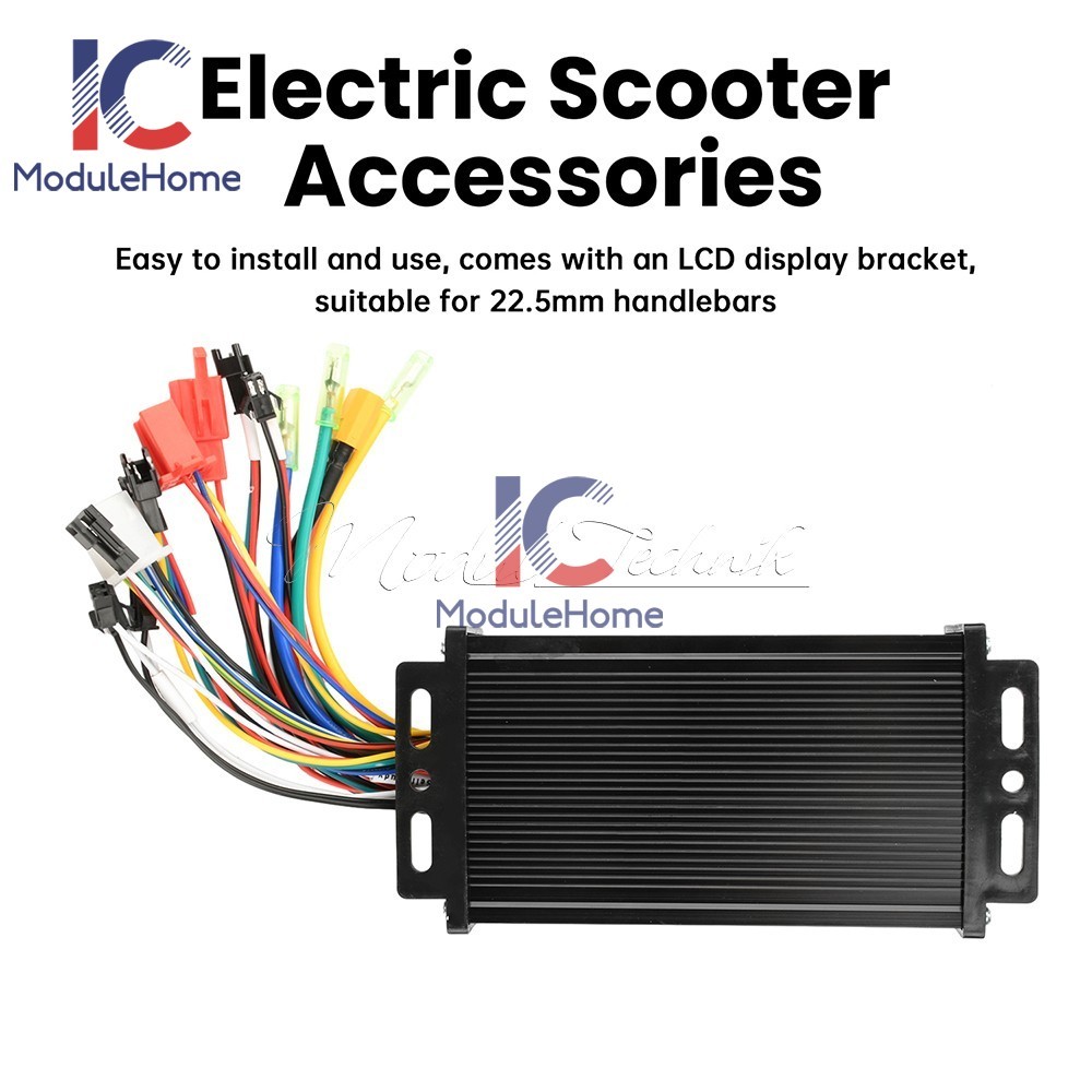36V48V64V 30A Sine Wave Brushless Motor Controller 750-1500W Driver S866 LCD