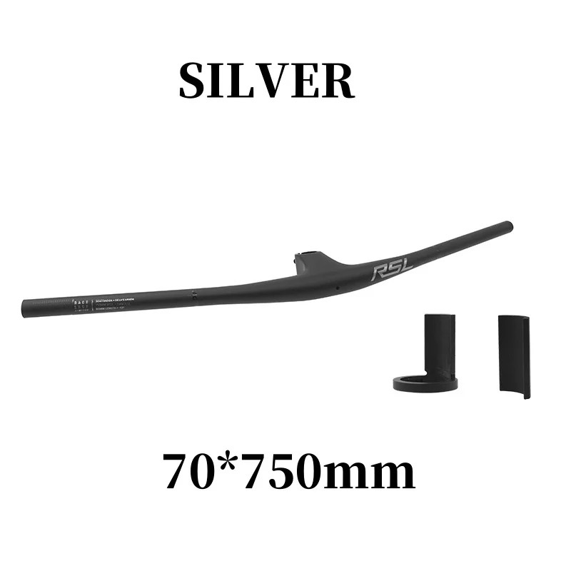 Full Carbon Fibre Integrated MTB XC Bicycle Handlebar 70/80/90*750MM -13 Degrees