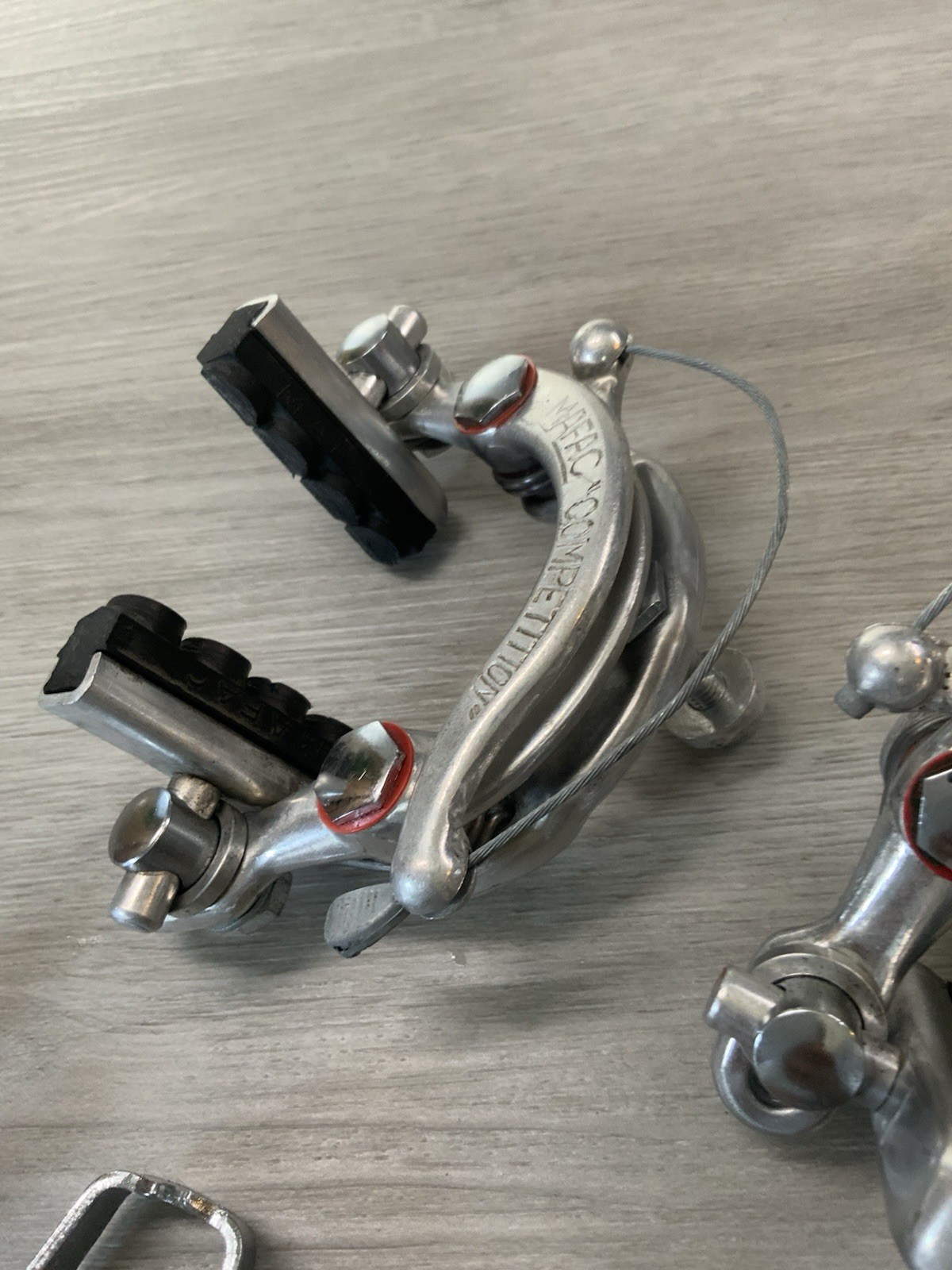 MAFAC COMPETITION BRAKE CALIPERS CENTER PULL 52-62 MM REACH GUIDES STRADDLES