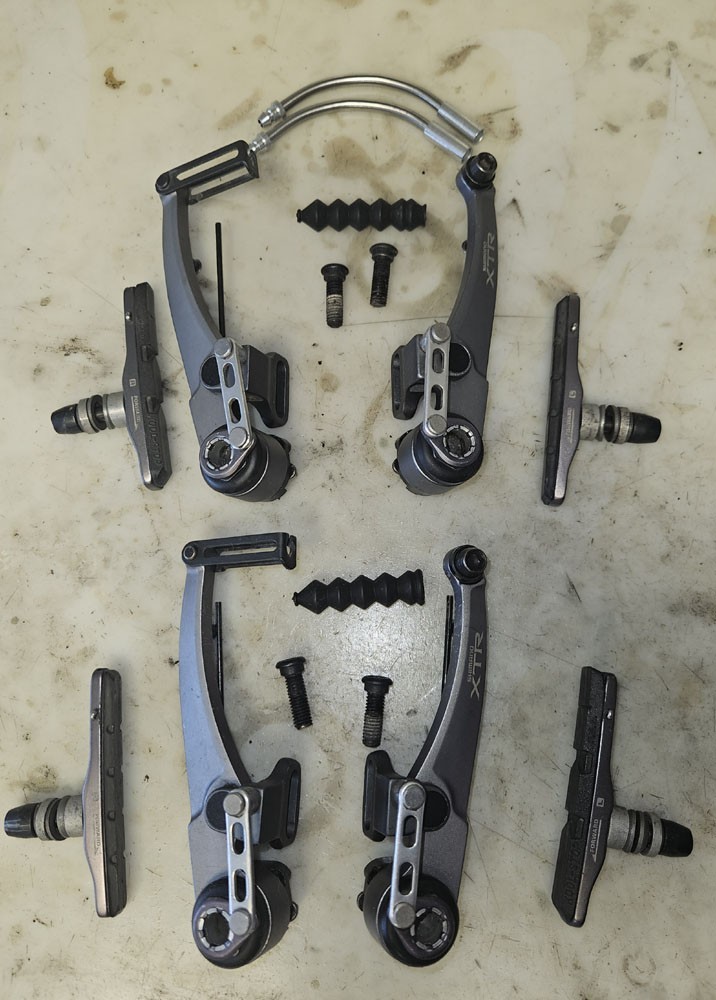 Shimano XTR BR-M950 v-brake front rear left right late ‘90s vintage MTB used