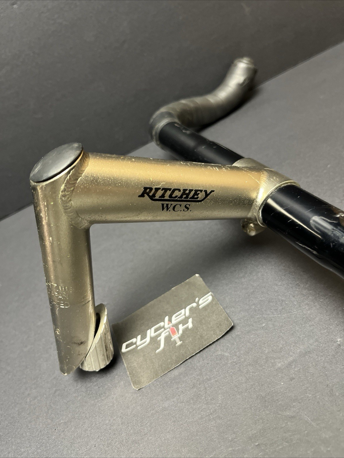 Vintage Rare Ritchey WCS 1” Quill Cr-mo Road Stem 120mm 26.0, 73*Mfg by Nitto