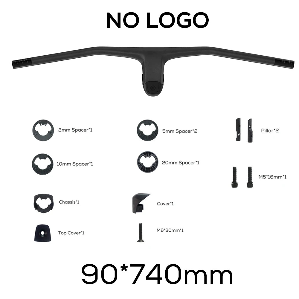 Fraser IC Sl WC 740mm-780mm -20° Carbon Integration Mountain Bike Handlebar