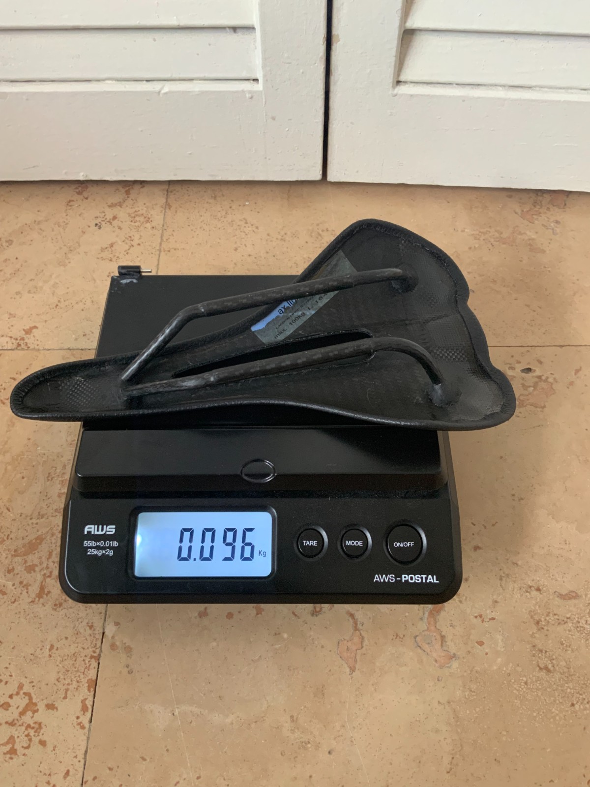 AX Lightness Carbon Fiber Bike Saddle Ultralight 96g Cutout Road