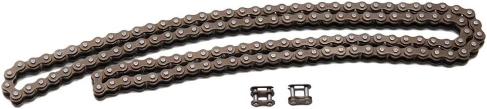 High Strength 25H 118 Links Chain with Master Links for 49cc Pocket Bikes & ATVs