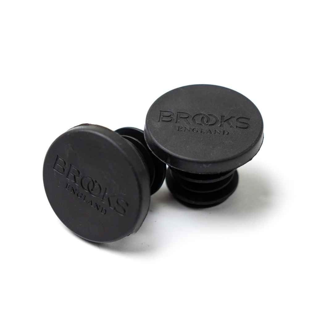Brooks Cambium Rubber Grips, Locking, Durable, Ergonomic, Black 130mm