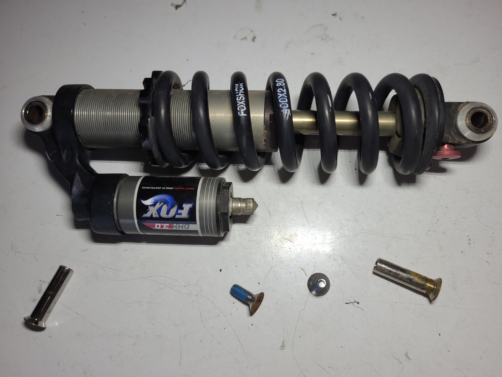FOX DHX 3.0 REAR COIL SHOCK 7.875 X 2.25 INCHES (200 x 57 mm)
