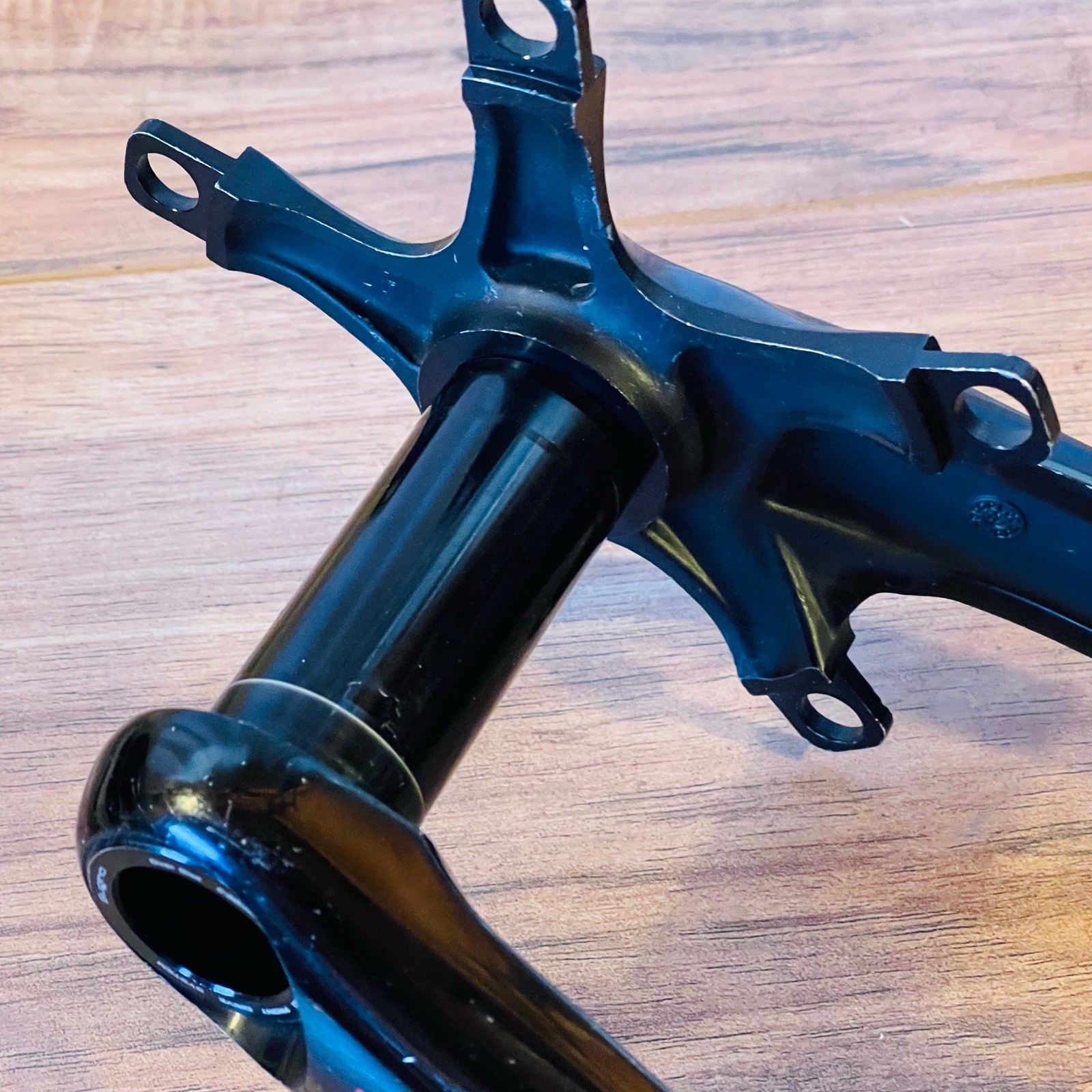 Rare Sugino EXP 130 Road Double Crank Arms 130BCD 172.5 BB30 PF30 Black