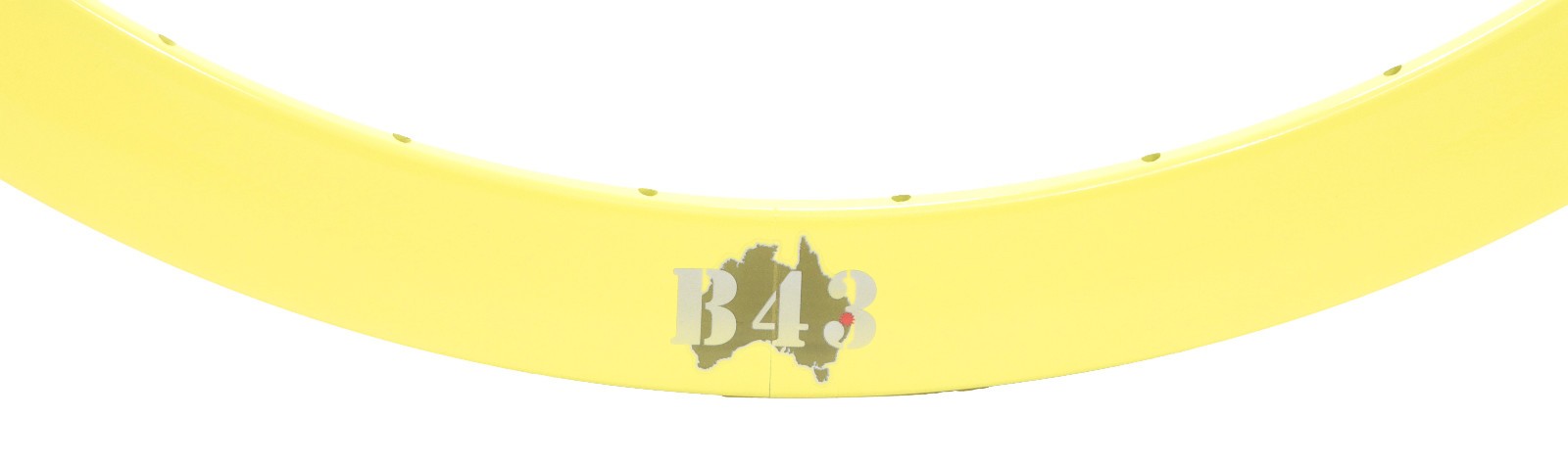 Velocity B43 Rim 700c 32H Yellow NMSW Australia Triple-Walled Alloy 00s NEW NOS
