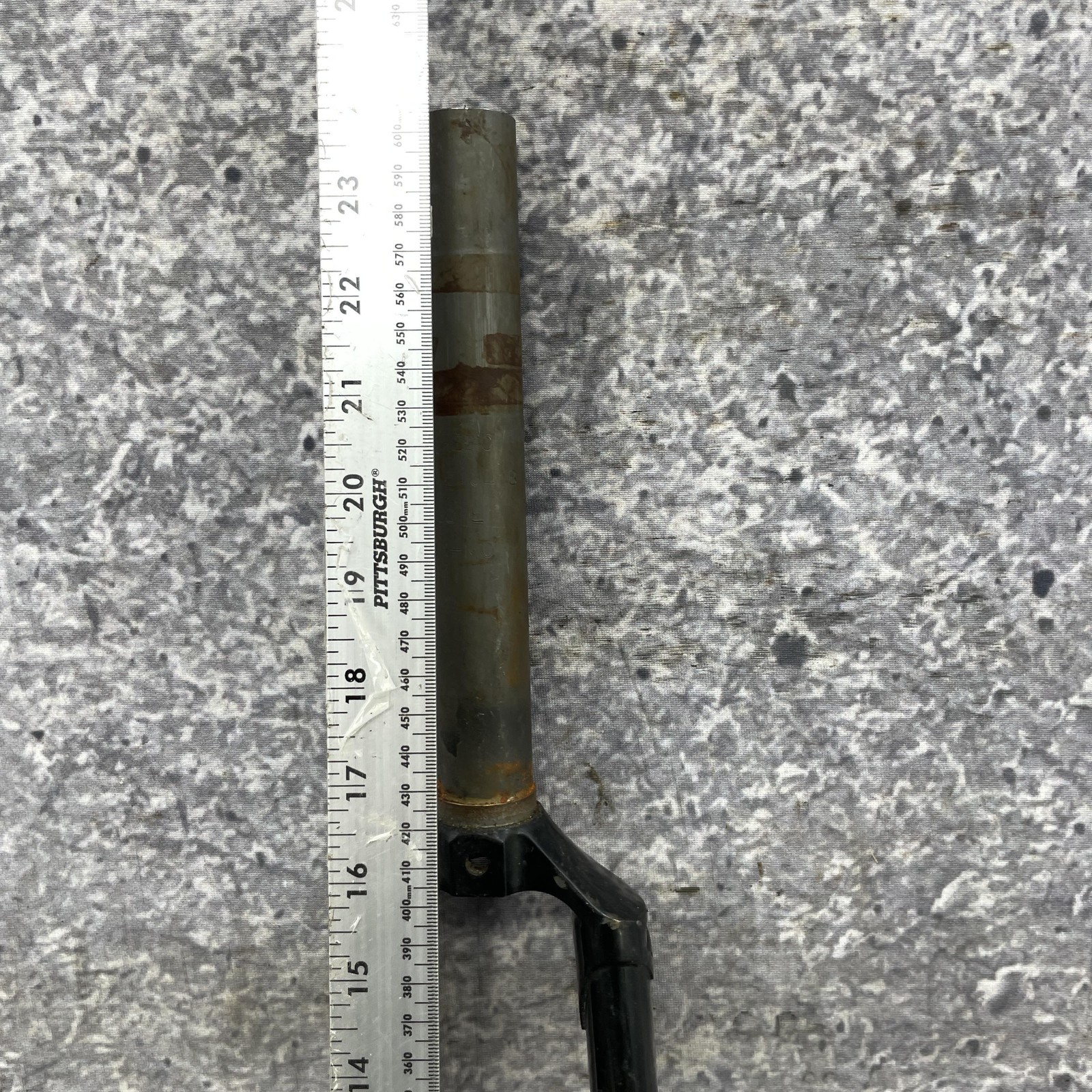Surly 700c Fork 1 1/8 Threadless Mid-Fork V-Brake Canti QR Steel Black Gravel