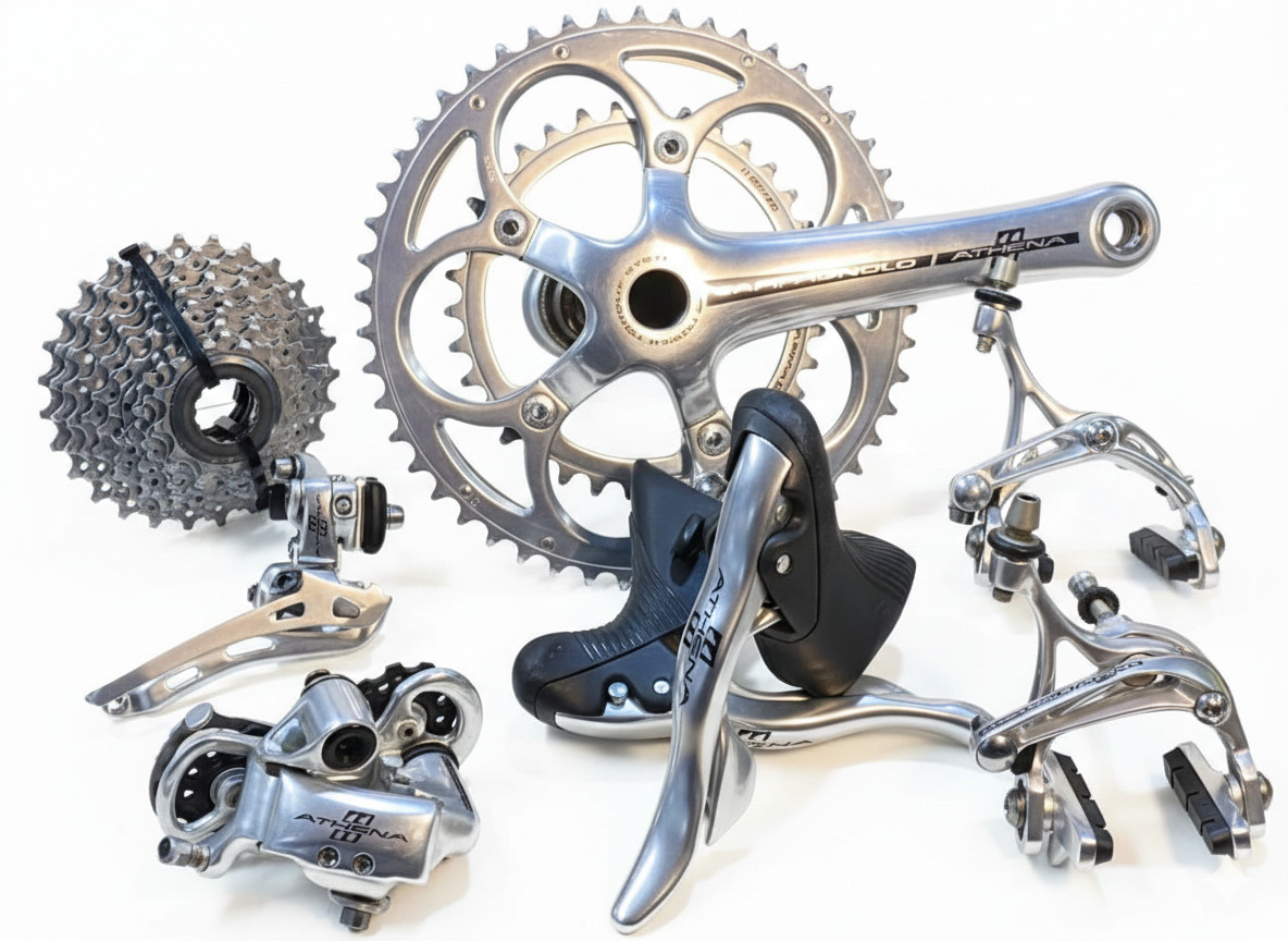 Campagnolo Athena 11Speed Groupset 172.5mm 50/34 12-27T Silver Groupset RimBrake