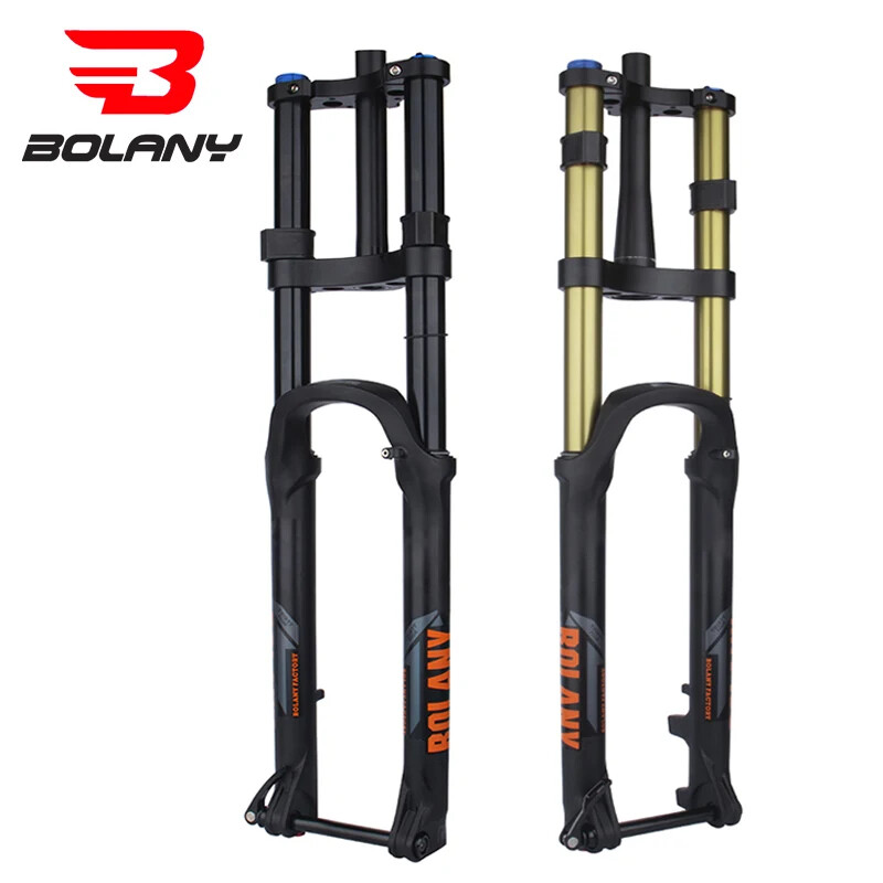 MTB XC DH Mountain Bike Thru Axle Boost Suspension Fork 110*15MM 175MM Travel