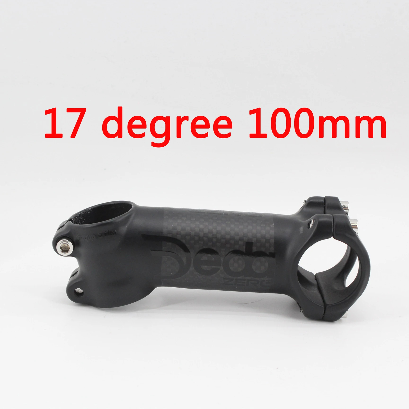 Carbon Road Bicycle Stem 31.8*60-120mm 6 17 Degrees Mountain Bike Stem