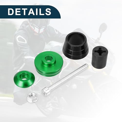 Motorcycle Handlebar End Plug Aluminum Alloy 18mm-20mm 0.71″-0.79″ 33.5mm OD