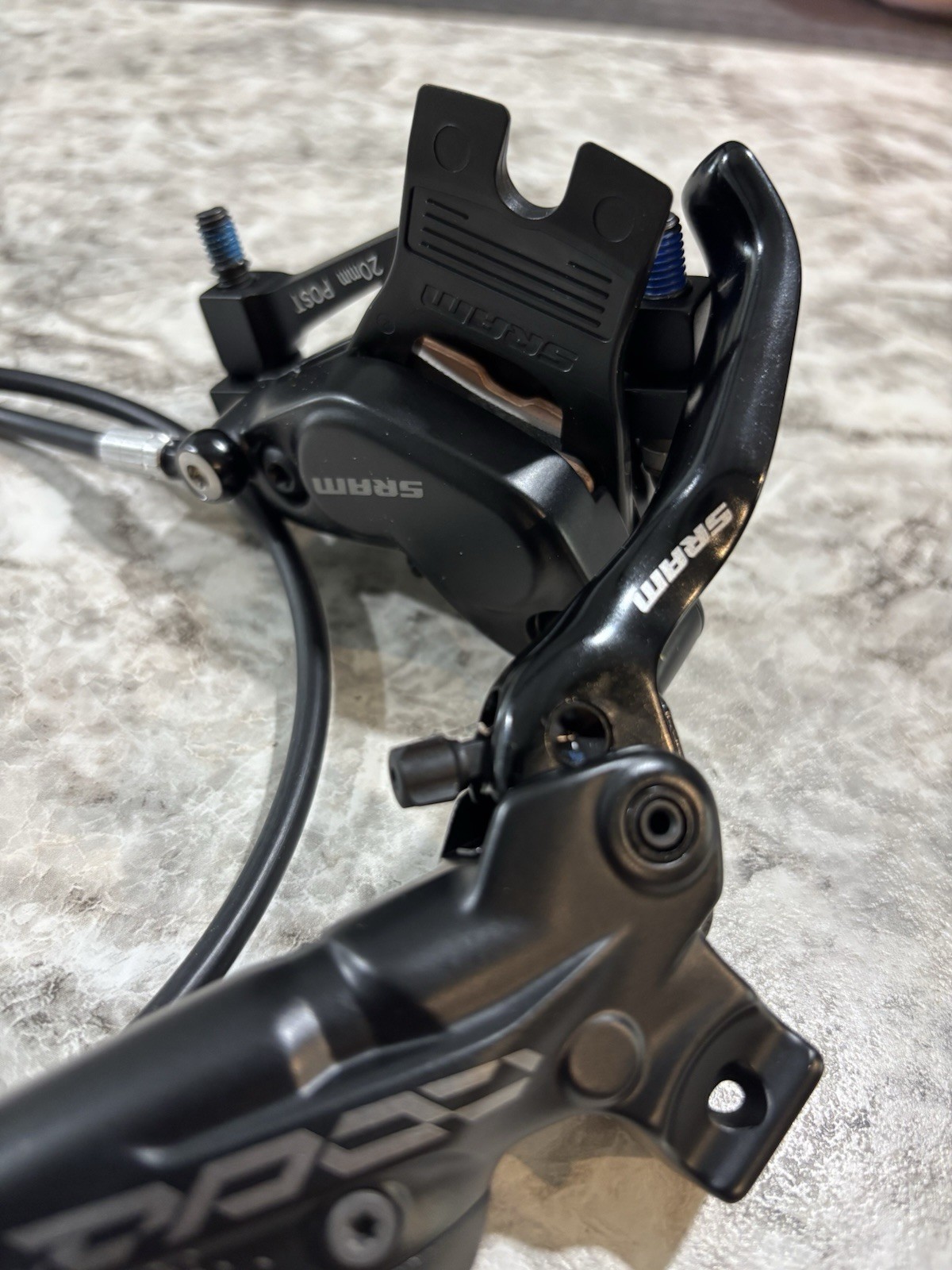 Sram Code R Kit B1/RSC Disc Brake Caliper Post Mount Diffusion Black