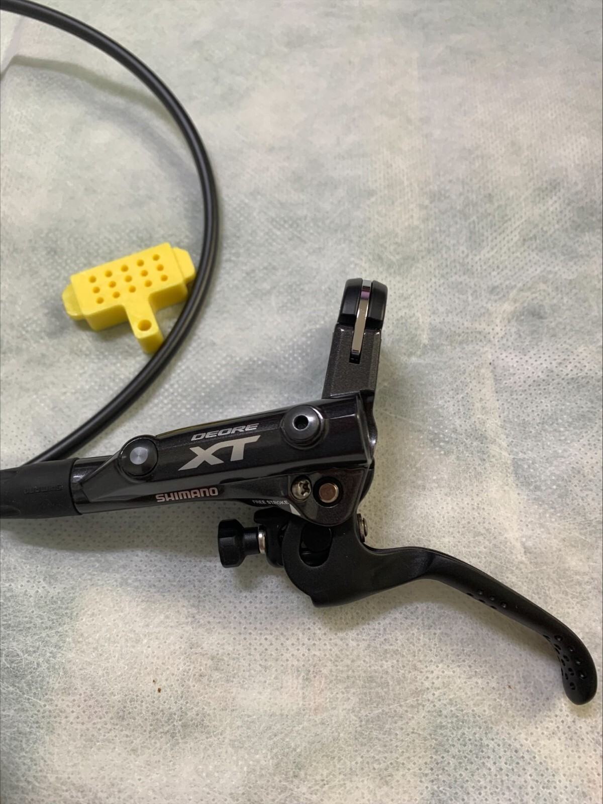 NEW Shimano XT 750mm BL-M8000L+BR-M8000F Metal Hydraulic Disc Brake Caliper