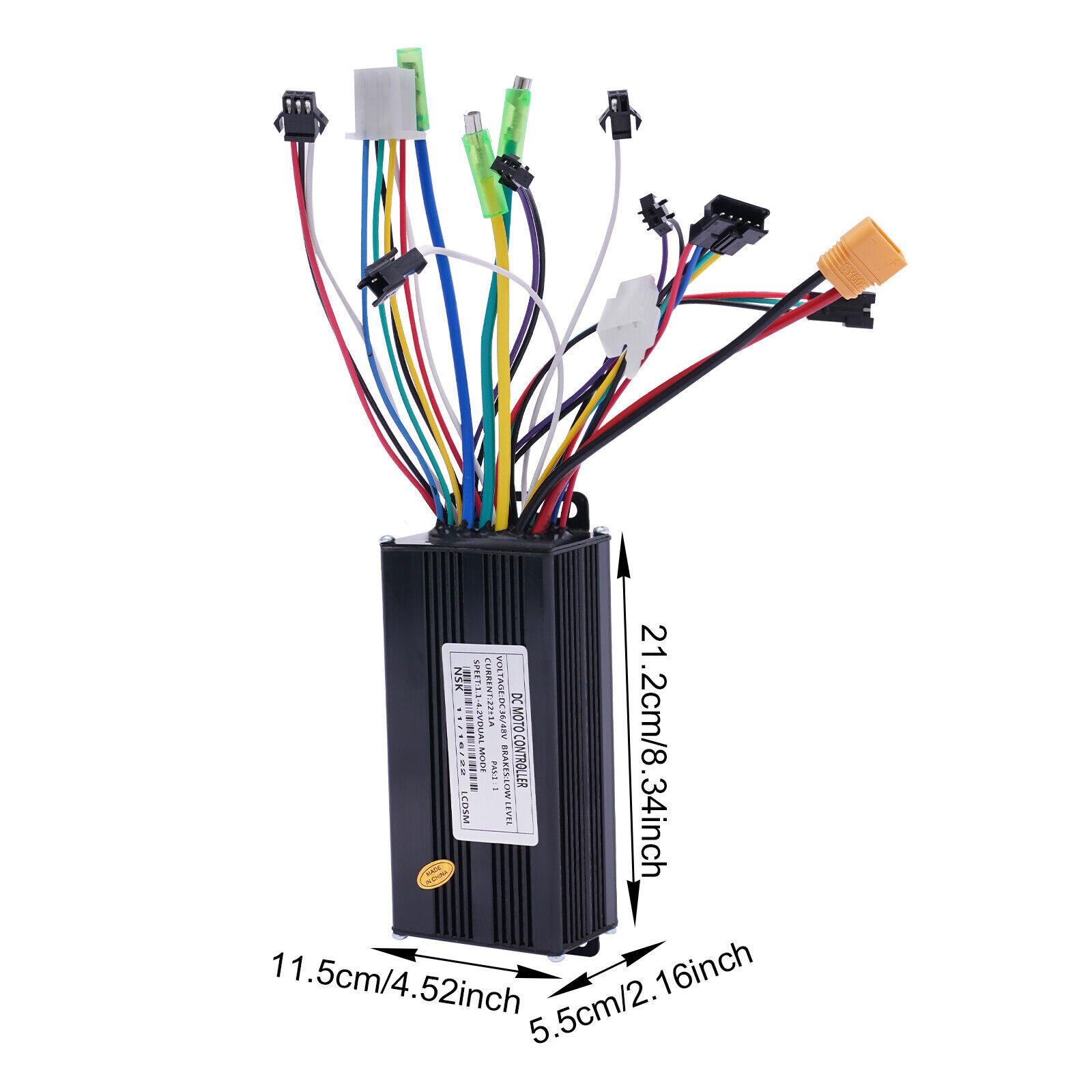 24″ 500W 36Volt E-Bike Front Wheel Electric Bicycle LCD Hub Motor Conversion Kit