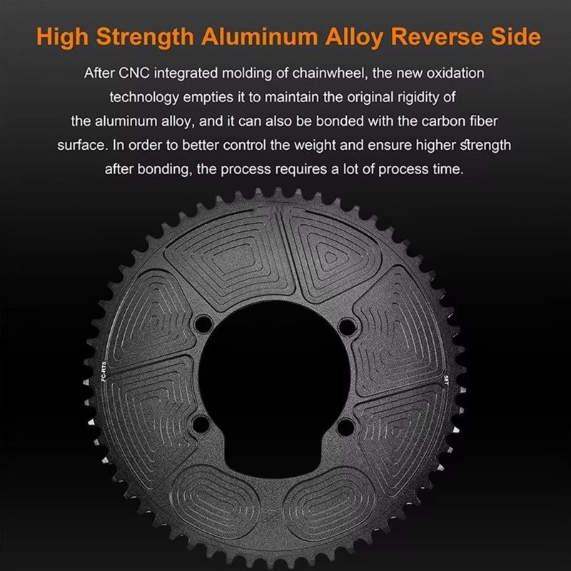 Aluminum Metal Bicycles Chainring Round Narrow Wide Chainring for R7000 R8000