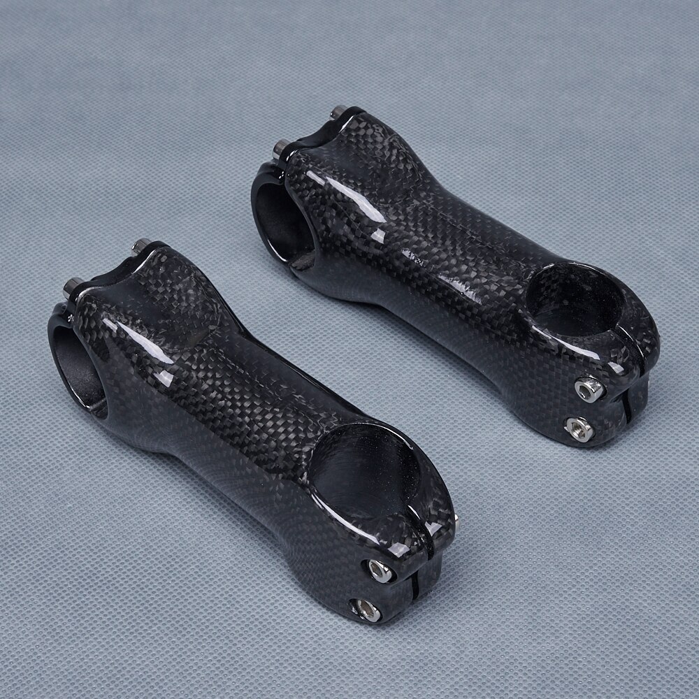 6/17° Carbon Fiber Stem for Road mtb Bike Stems 31.8*70/80/90/100/110/120/130mm