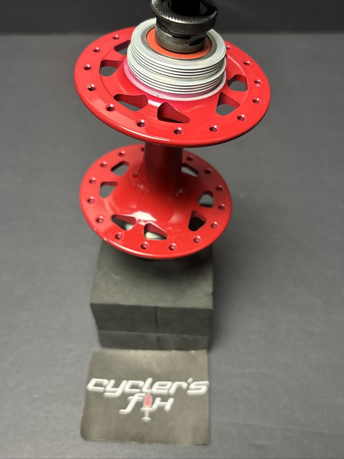 Origin8 32H Double Fixie Rear Sealed Hub High Flange Alloy Powder Coated Throne