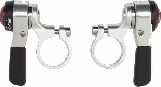 microSHIFT Thumb Shifter Set 10-Speed Road Double/Triple Shimano