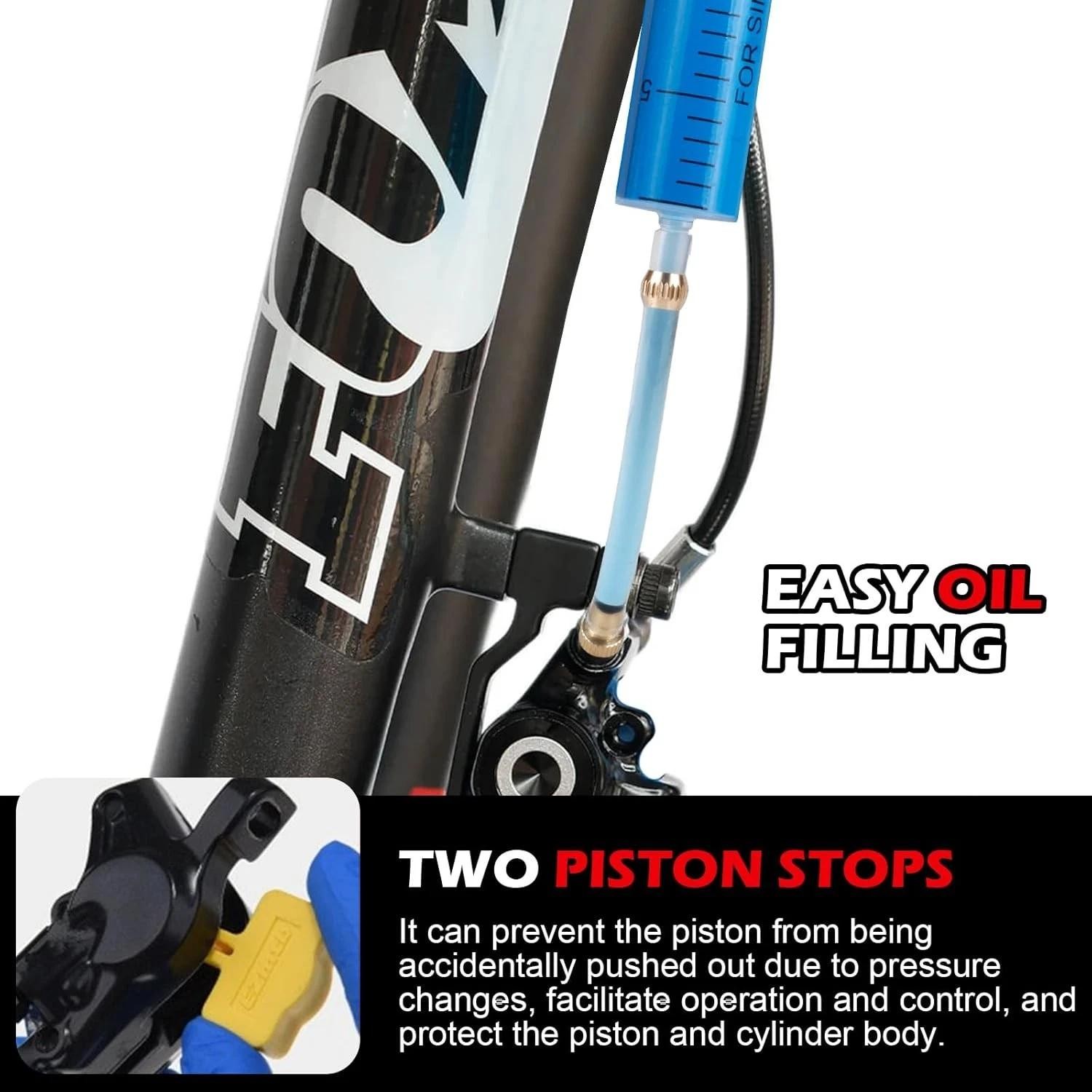 MAGURA Brake Bleed Kit w/ Mineral Oil 120ml Hydraulic Disc Bicycle Bleeding Set