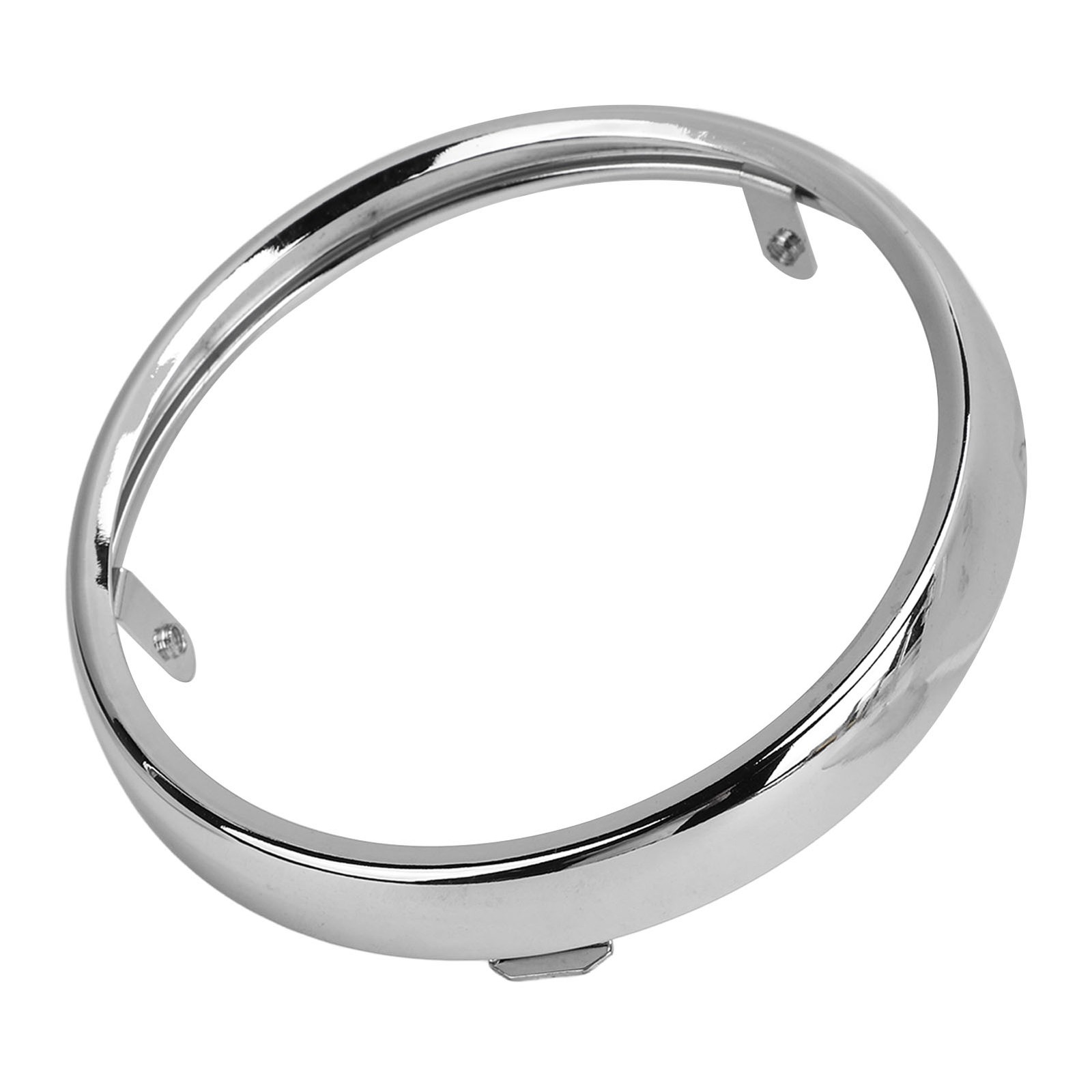 6in Motorcycle Headlight Ring Stylish Chrome Plated Smooth Surface Aluminum UIUW