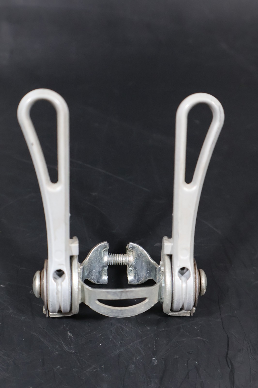 SIMPLEX CLAMP-ON DOWN TUBE FRICTION SHIFTERS GRAY – PEUGEOT VINTAGE 28.6 EROICA