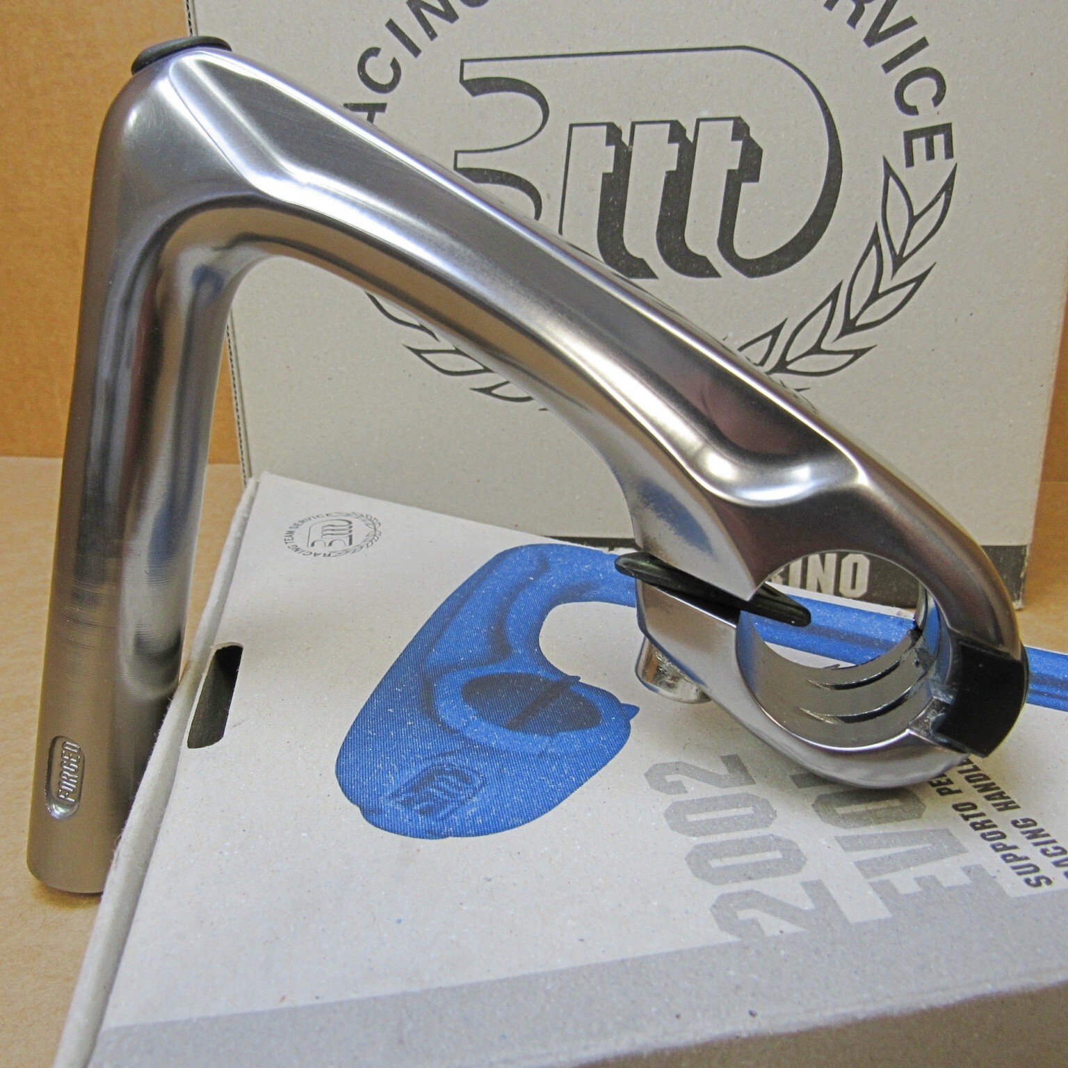 New-Old-Stock 3T 2002 Evol Quill Stem w/Gray Finish (25.8/26.0 mm clamp x 125mm)