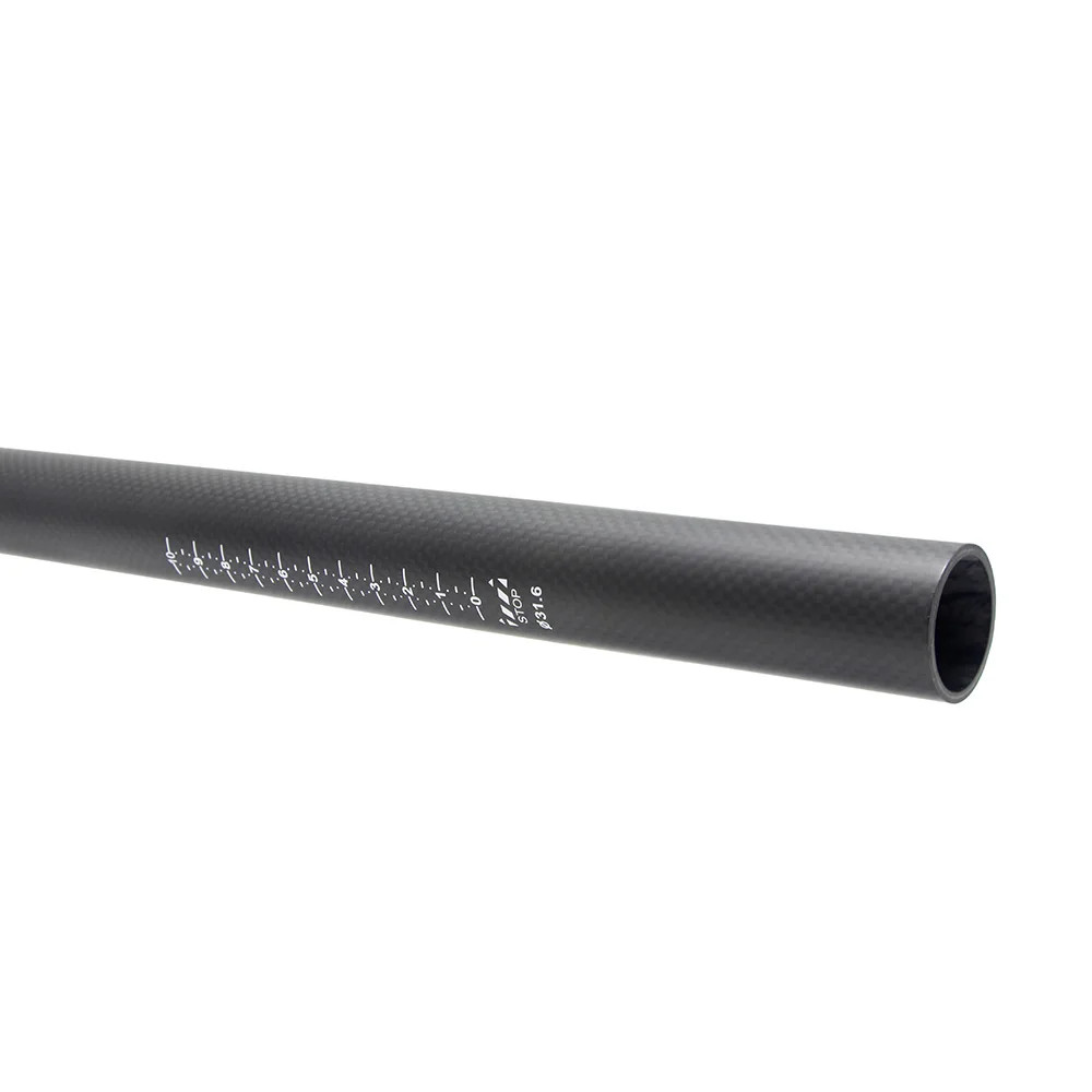 Folding Bicycle Seat Post, 0 Degree, Carbon Bike Seatpost, 34.9mm x 400 mm
