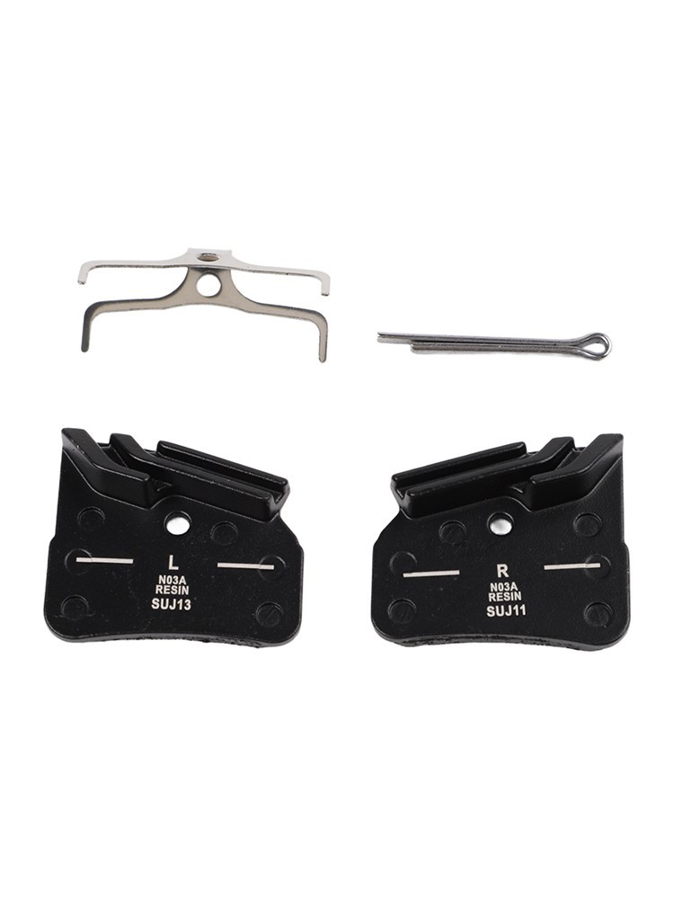 Disc Brake Pad Bike Accessories 4-piston Friction Aluminum Resin Wear Resistance