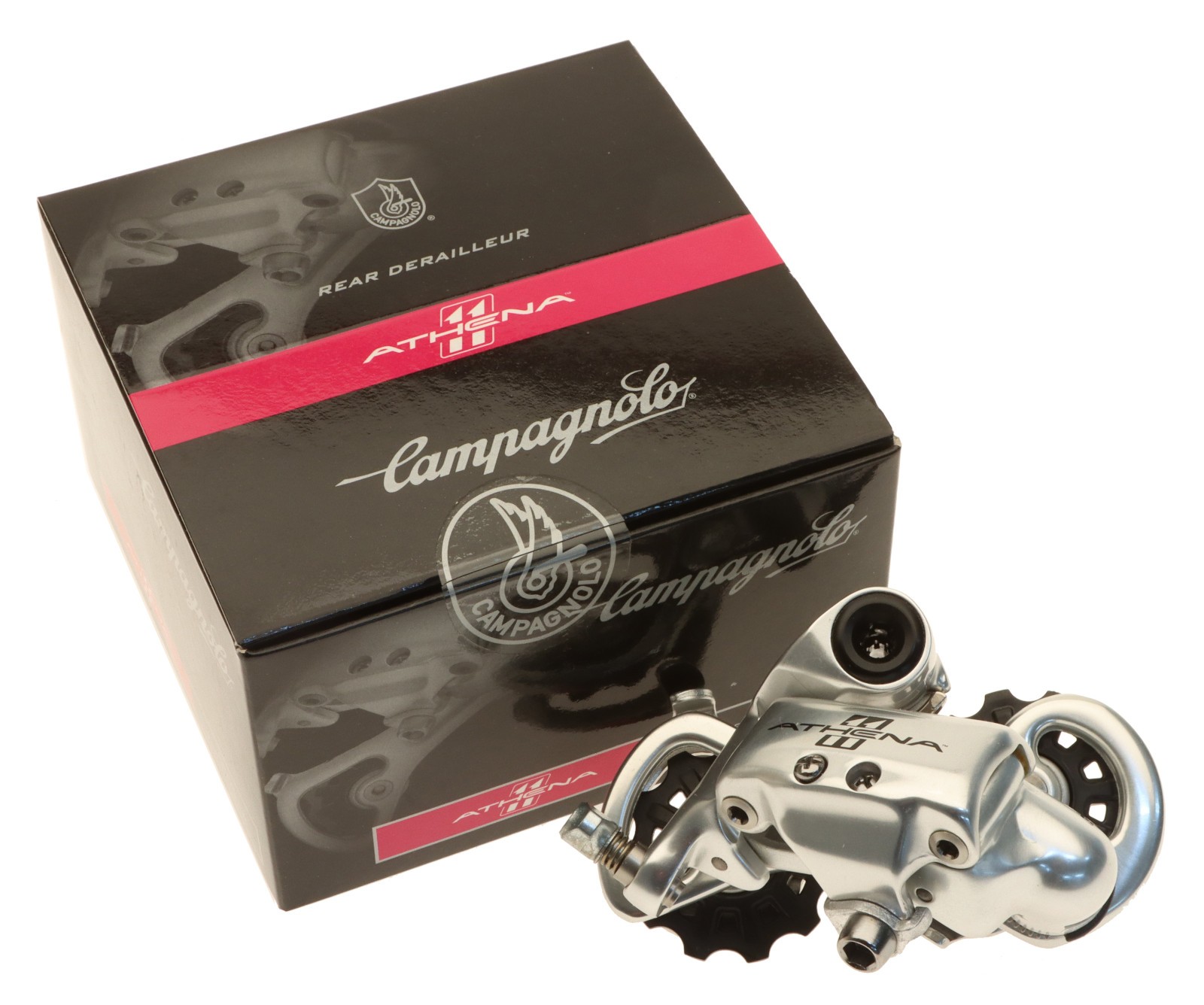Campagnolo Athena Rear Derailleur 11 Speed Short Cage Silver ’11 NOS NEW