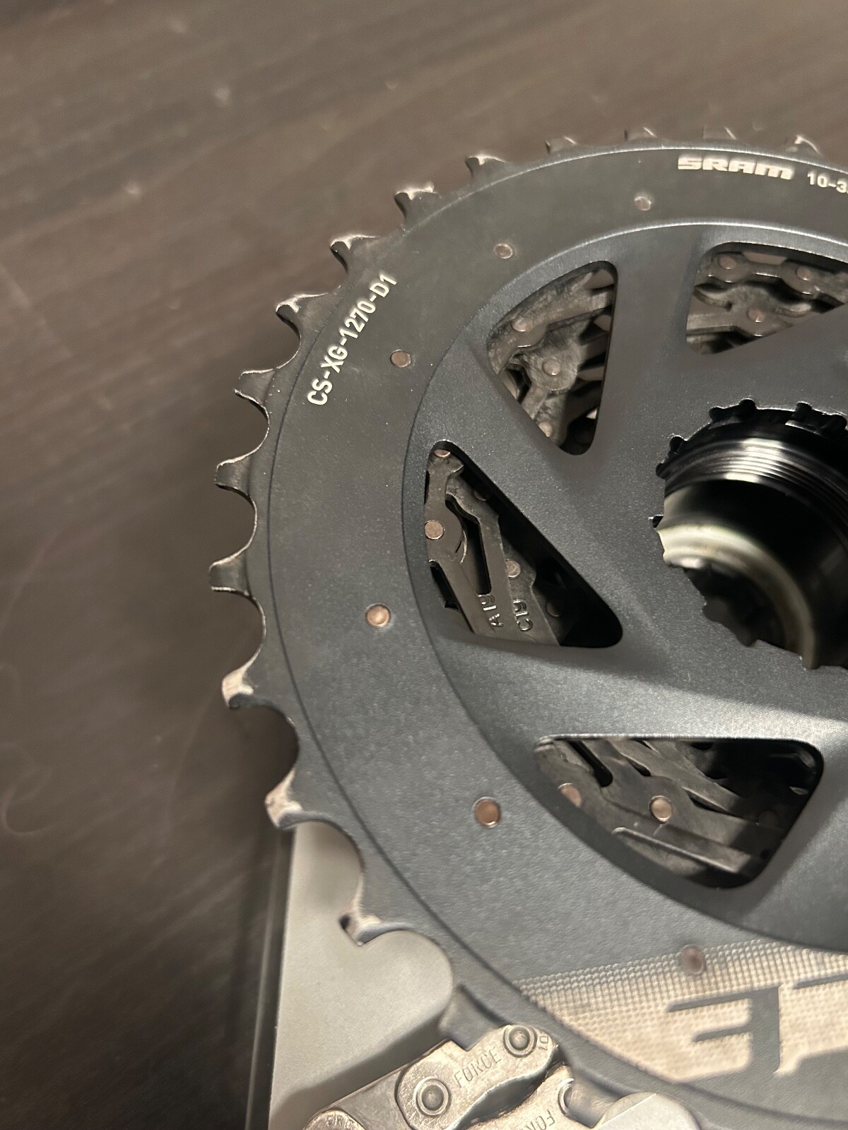 Sram Force AXS XG-1270 XDR 10-33T 12s Road Bike Cassette & Force Chain